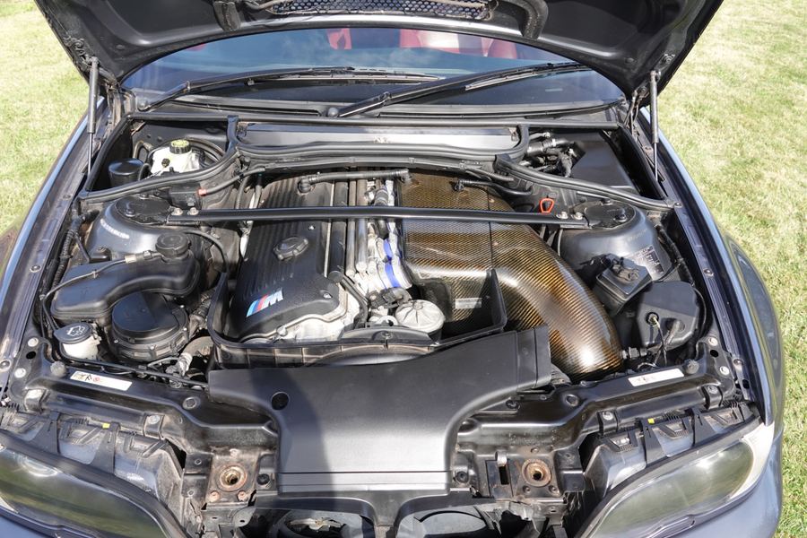 2002 BMW M3 SMG E46 Coupe, engine bay 4
