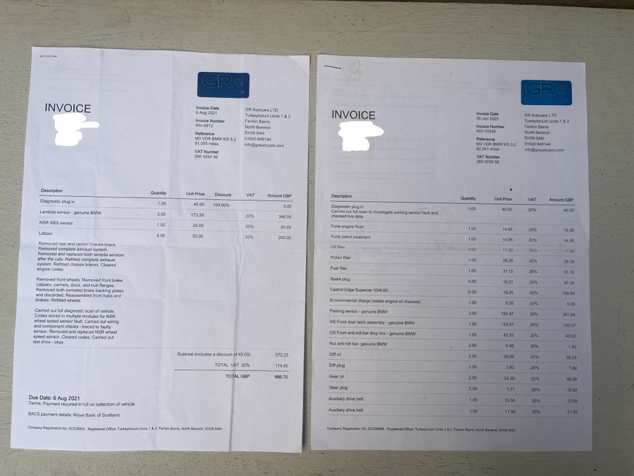 2002 BMW M3 SMG E46 Coupe, history file 5
