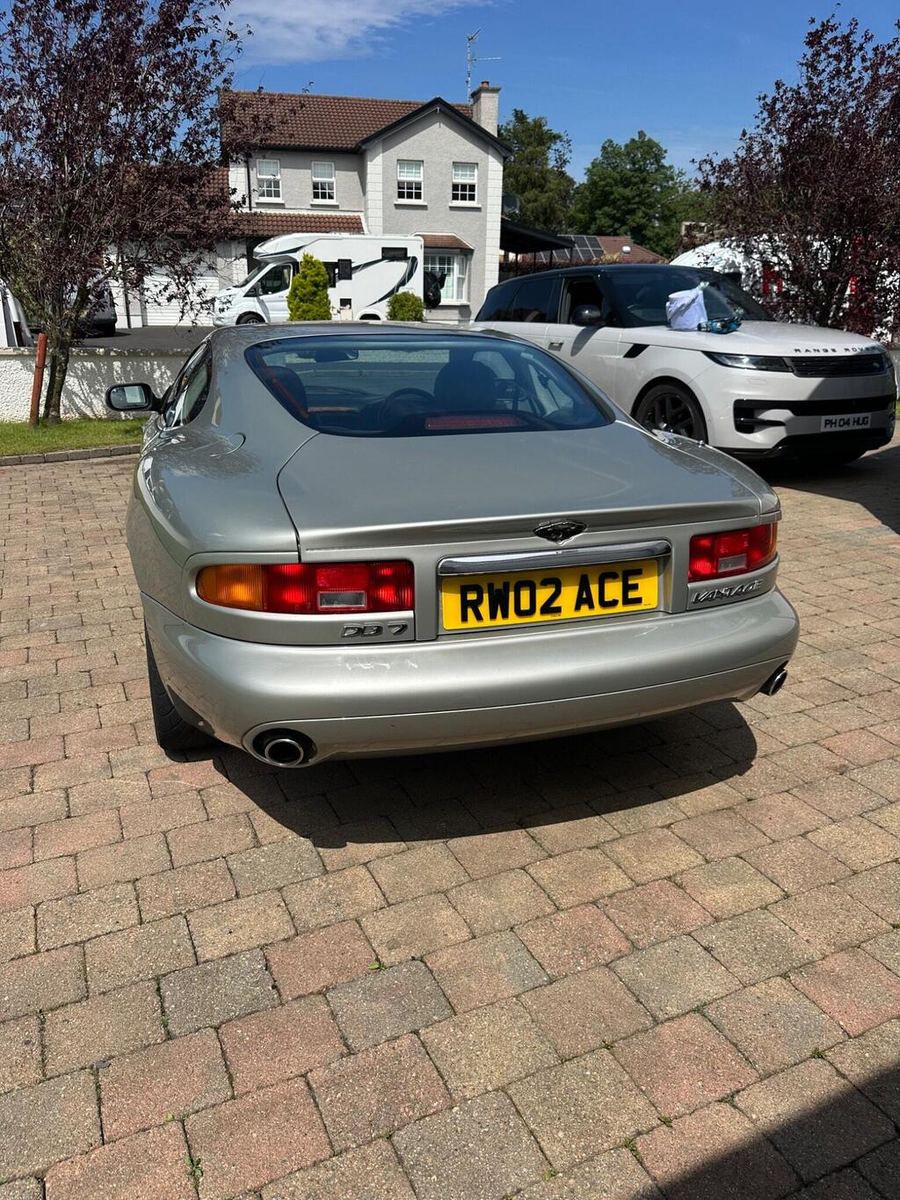 2002 Aston Martin DB7 Vantage Coupe V12, exterior 2